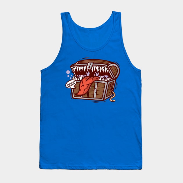 mimic Tank Top by a cat cooking